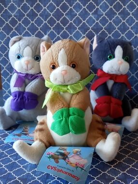 Three Little Kittens Plushies